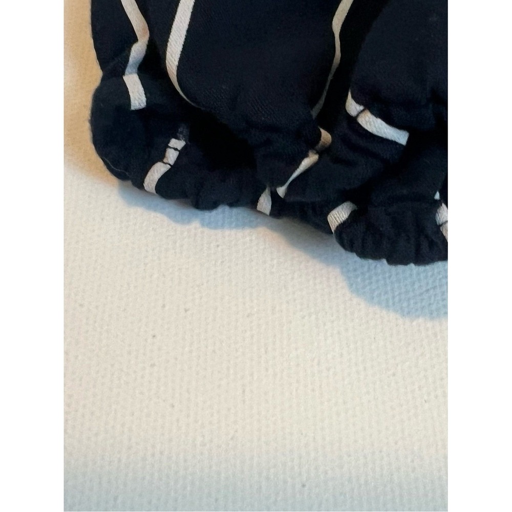 abercrombie kids Navy and White Striped Peasant Top - Picture 5 of 7
